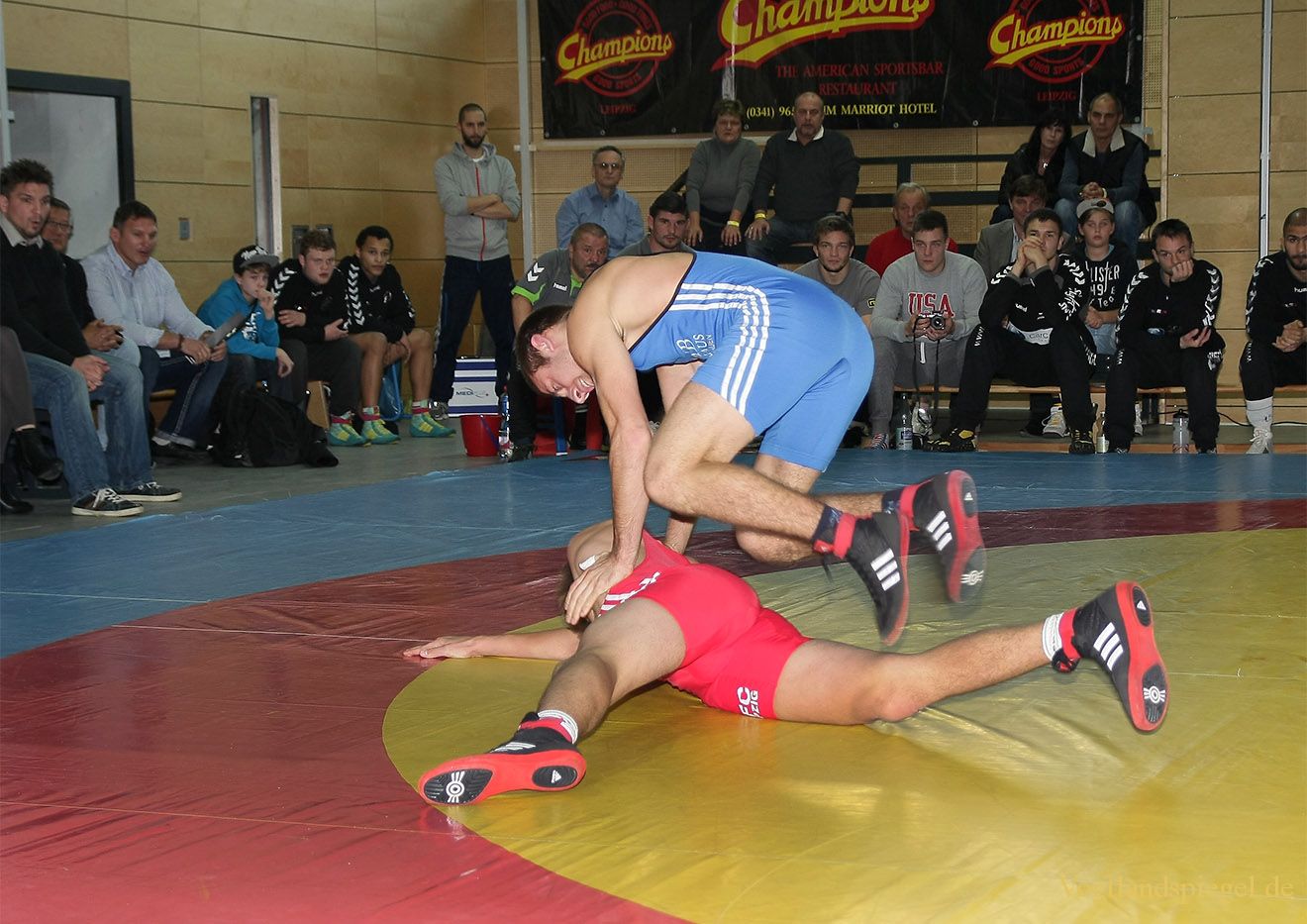 2.Bundesliga Nord Ringen: KFC Leipzig gegen RSV Rotation Greiz