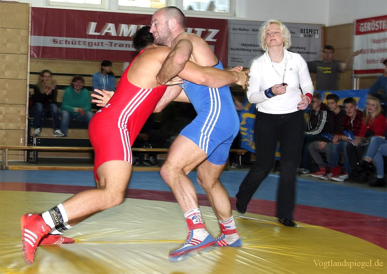 2.Bundesliga Nord Ringen: KFC Leipzig gegen RSV Rotation Greiz