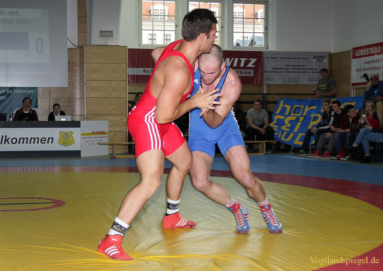 2.Bundesliga Nord Ringen: KFC Leipzig gegen RSV Rotation Greiz