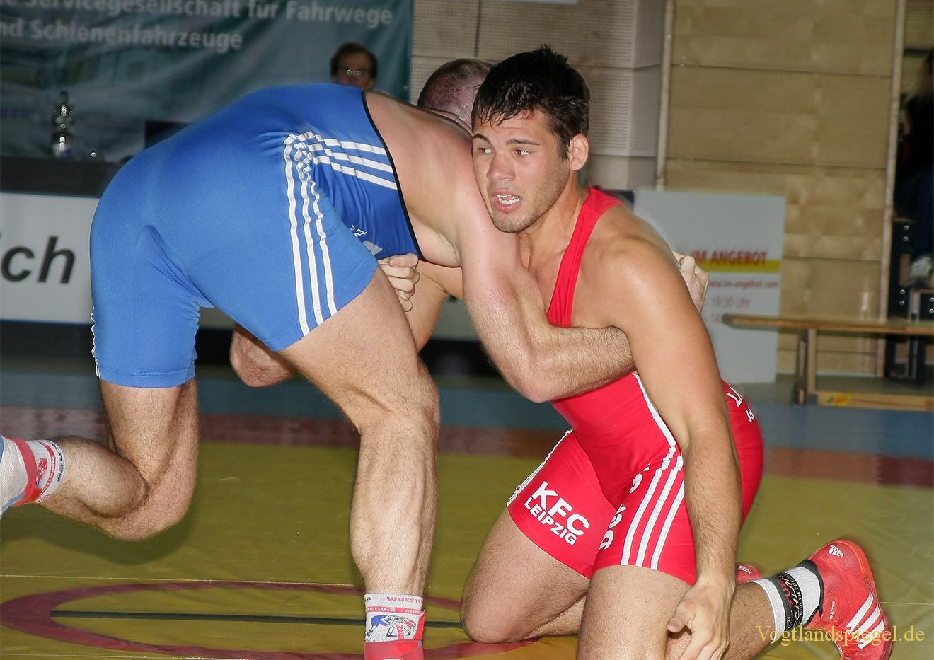 2.Bundesliga Nord Ringen: KFC Leipzig gegen RSV Rotation Greiz