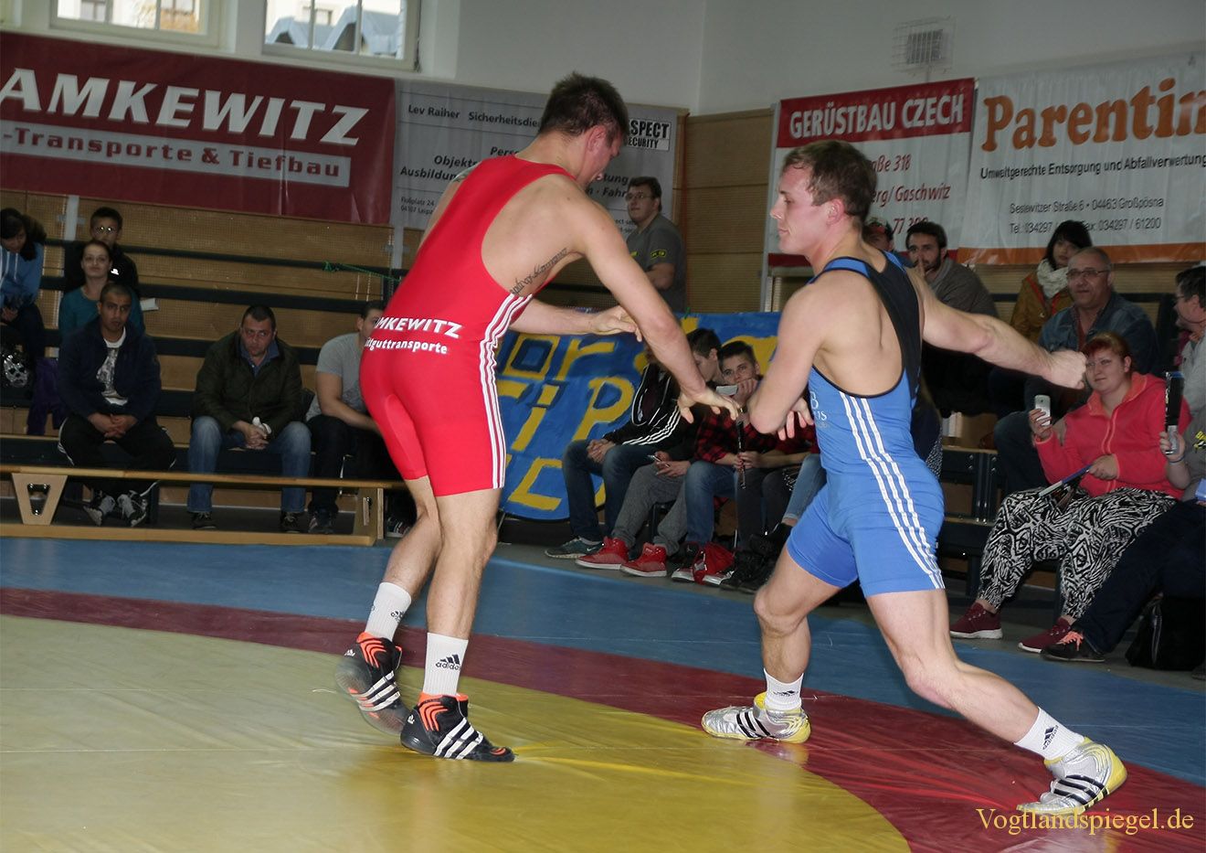 2.Bundesliga Nord Ringen: KFC Leipzig gegen RSV Rotation Greiz