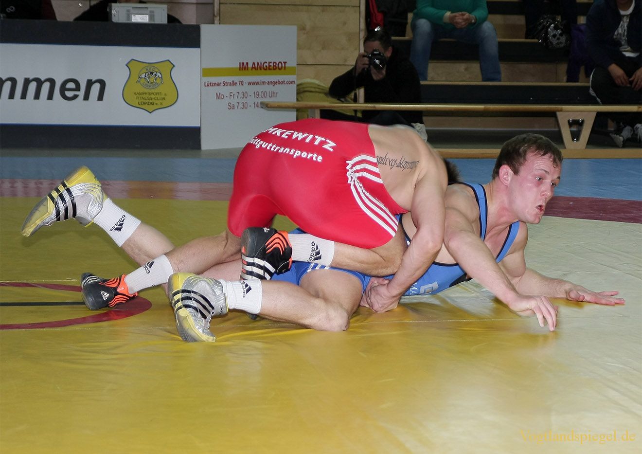 2.Bundesliga Nord Ringen: KFC Leipzig gegen RSV Rotation Greiz