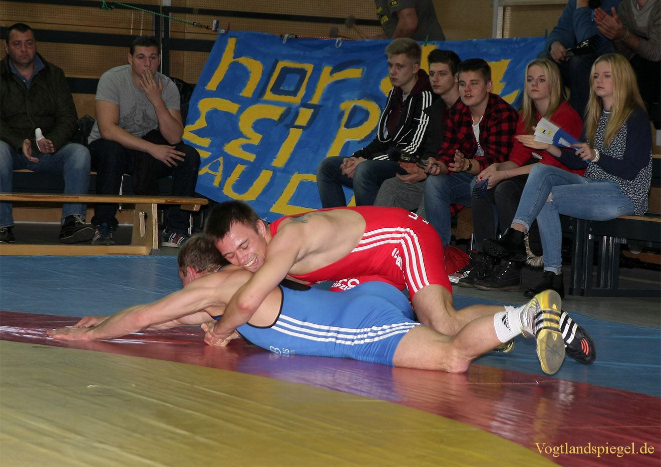 2.Bundesliga Nord Ringen: KFC Leipzig gegen RSV Rotation Greiz