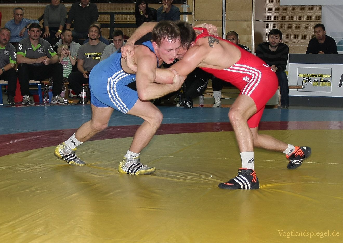 2.Bundesliga Nord Ringen: KFC Leipzig gegen RSV Rotation Greiz