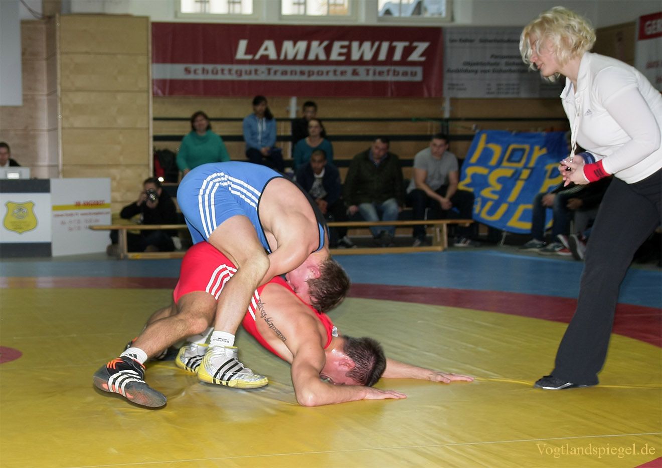 2.Bundesliga Nord Ringen: KFC Leipzig gegen RSV Rotation Greiz