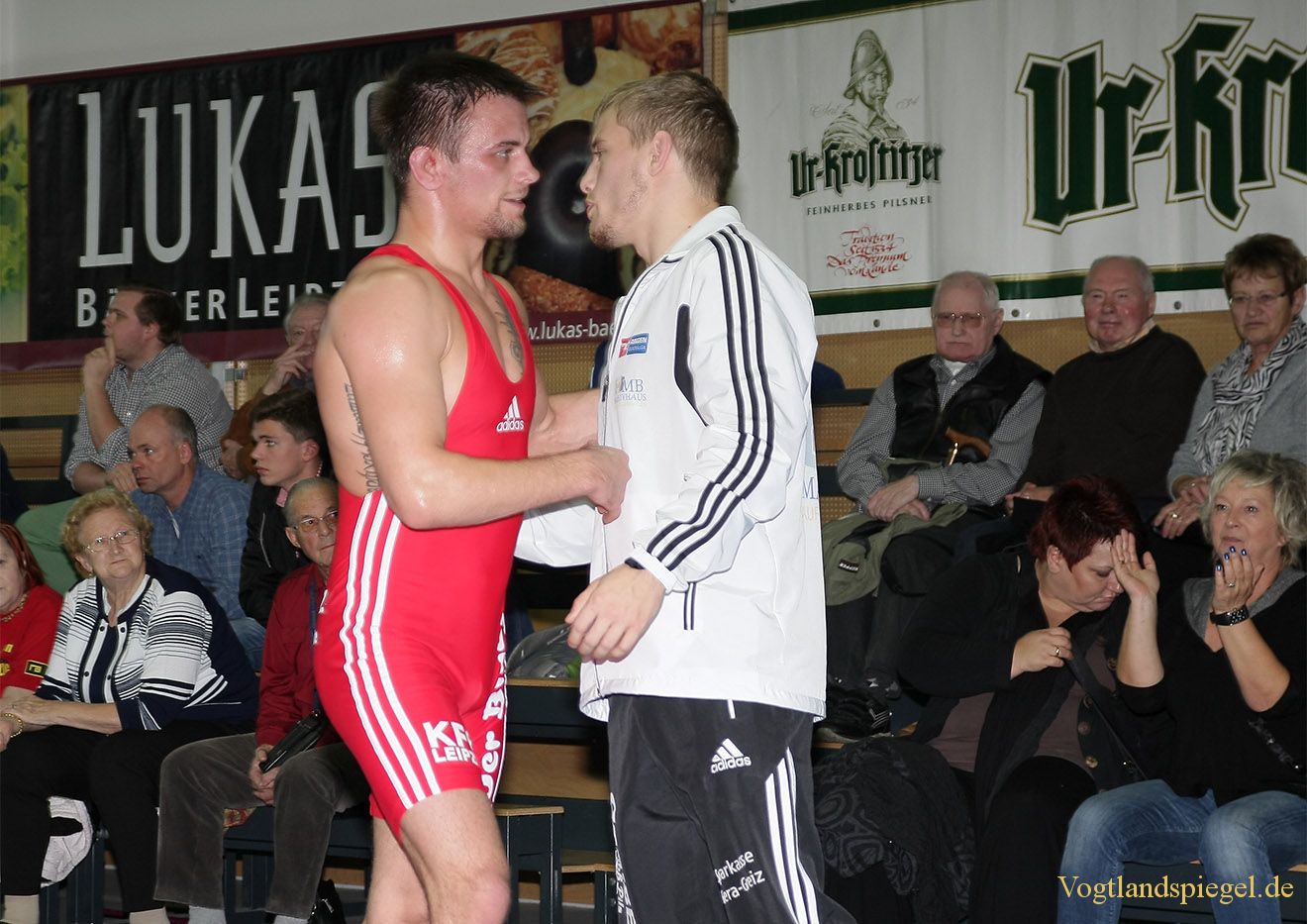 2.Bundesliga Nord Ringen: KFC Leipzig gegen RSV Rotation Greiz