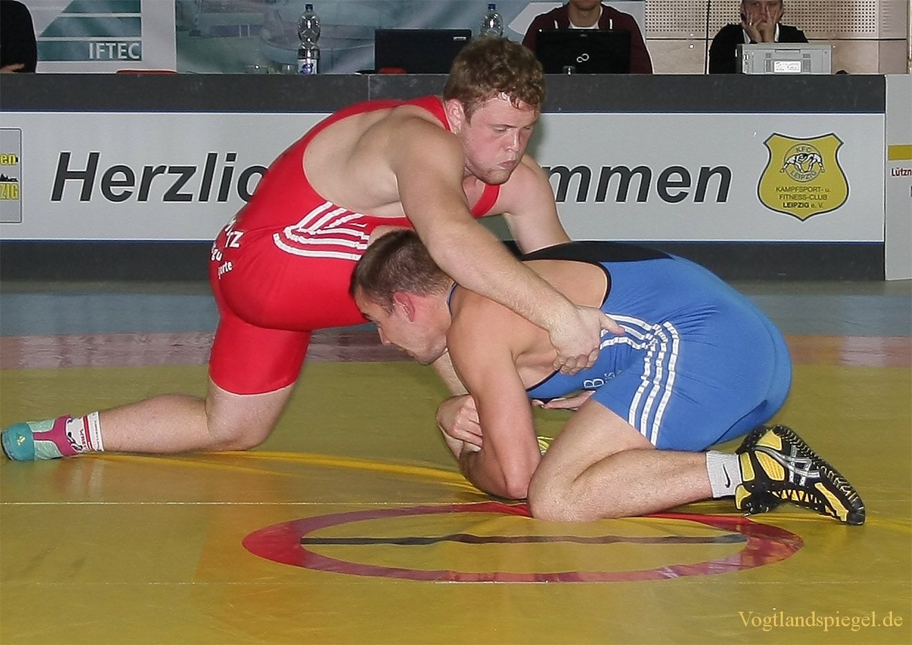 2.Bundesliga Nord Ringen: KFC Leipzig gegen RSV Rotation Greiz