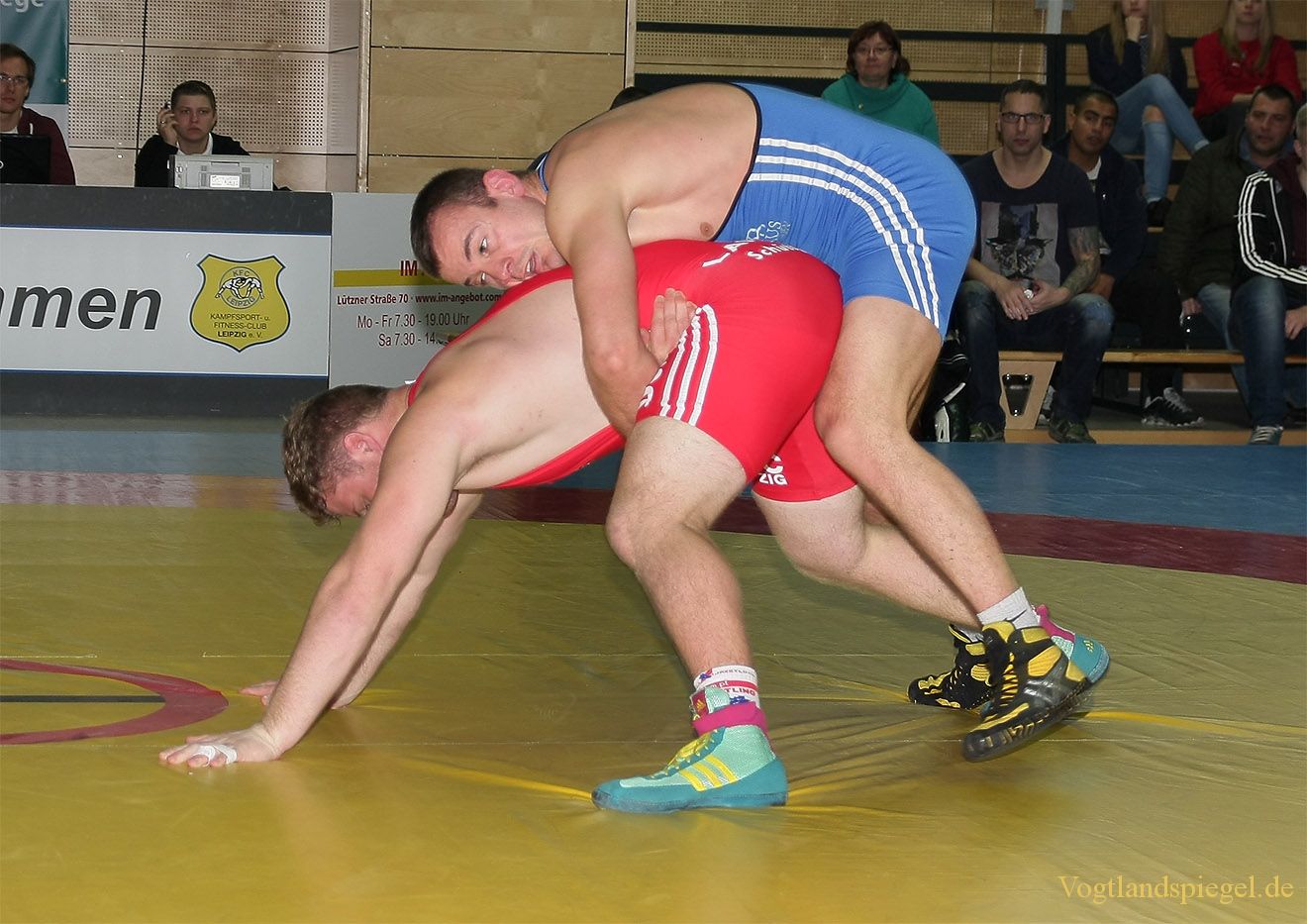 2.Bundesliga Nord Ringen: KFC Leipzig gegen RSV Rotation Greiz