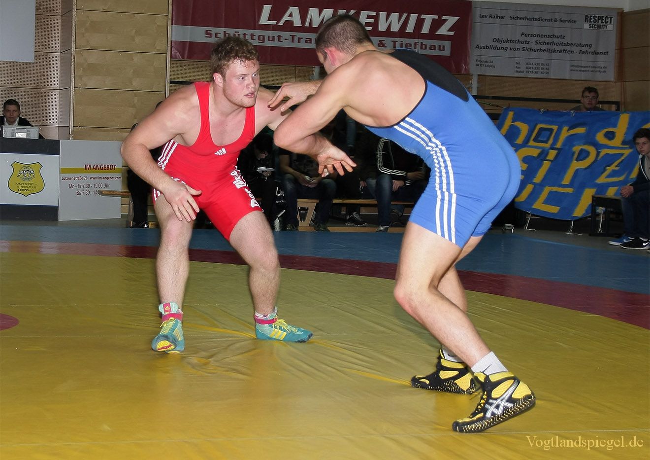 2.Bundesliga Nord Ringen: KFC Leipzig gegen RSV Rotation Greiz