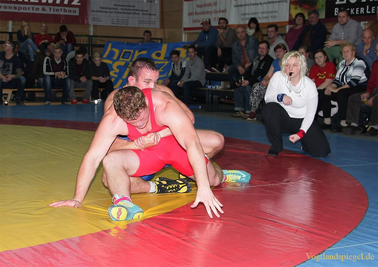 2.Bundesliga Nord Ringen: KFC Leipzig gegen RSV Rotation Greiz