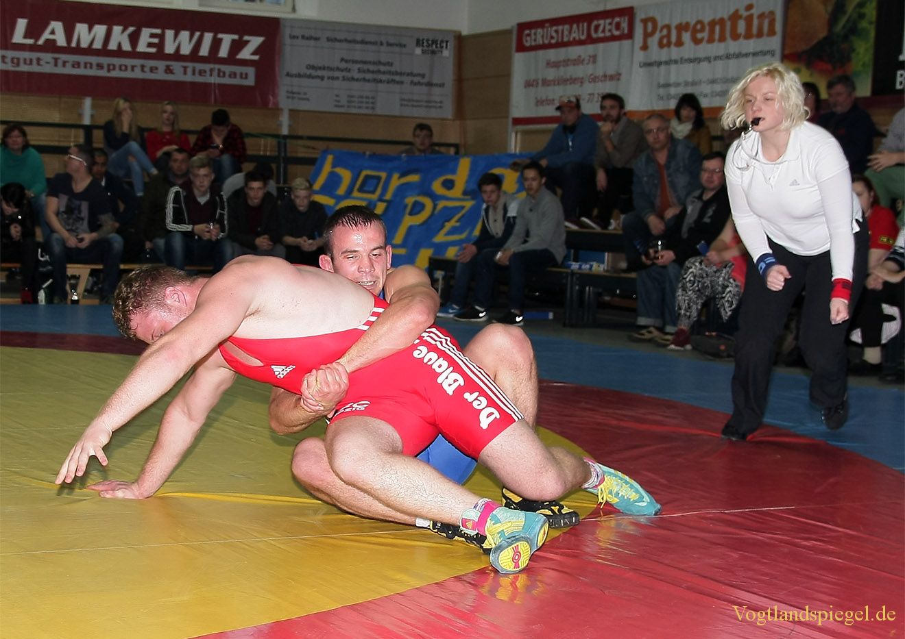 2.Bundesliga Nord Ringen: KFC Leipzig gegen RSV Rotation Greiz