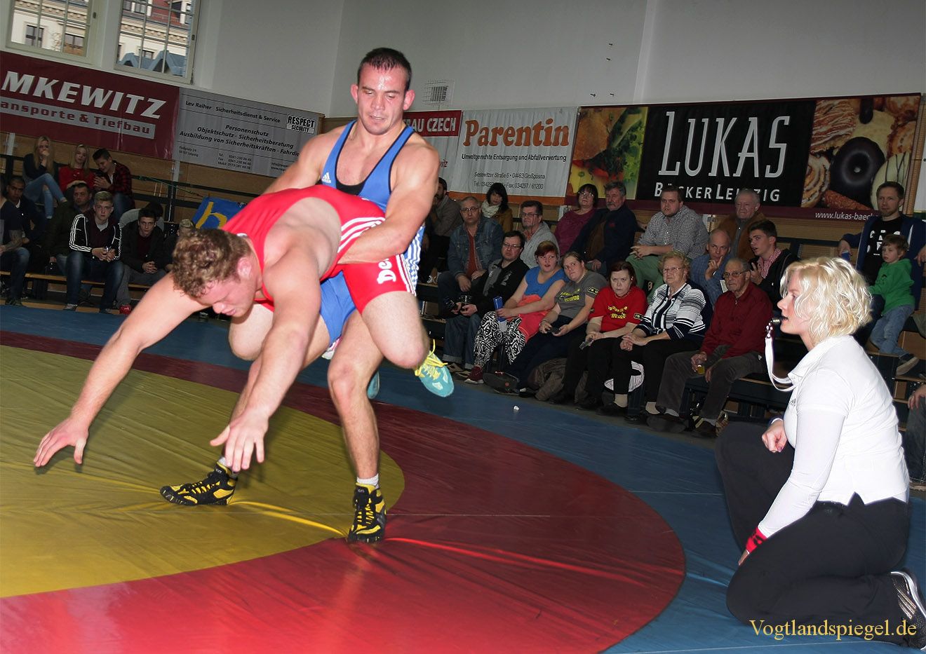 2.Bundesliga Nord Ringen: KFC Leipzig gegen RSV Rotation Greiz