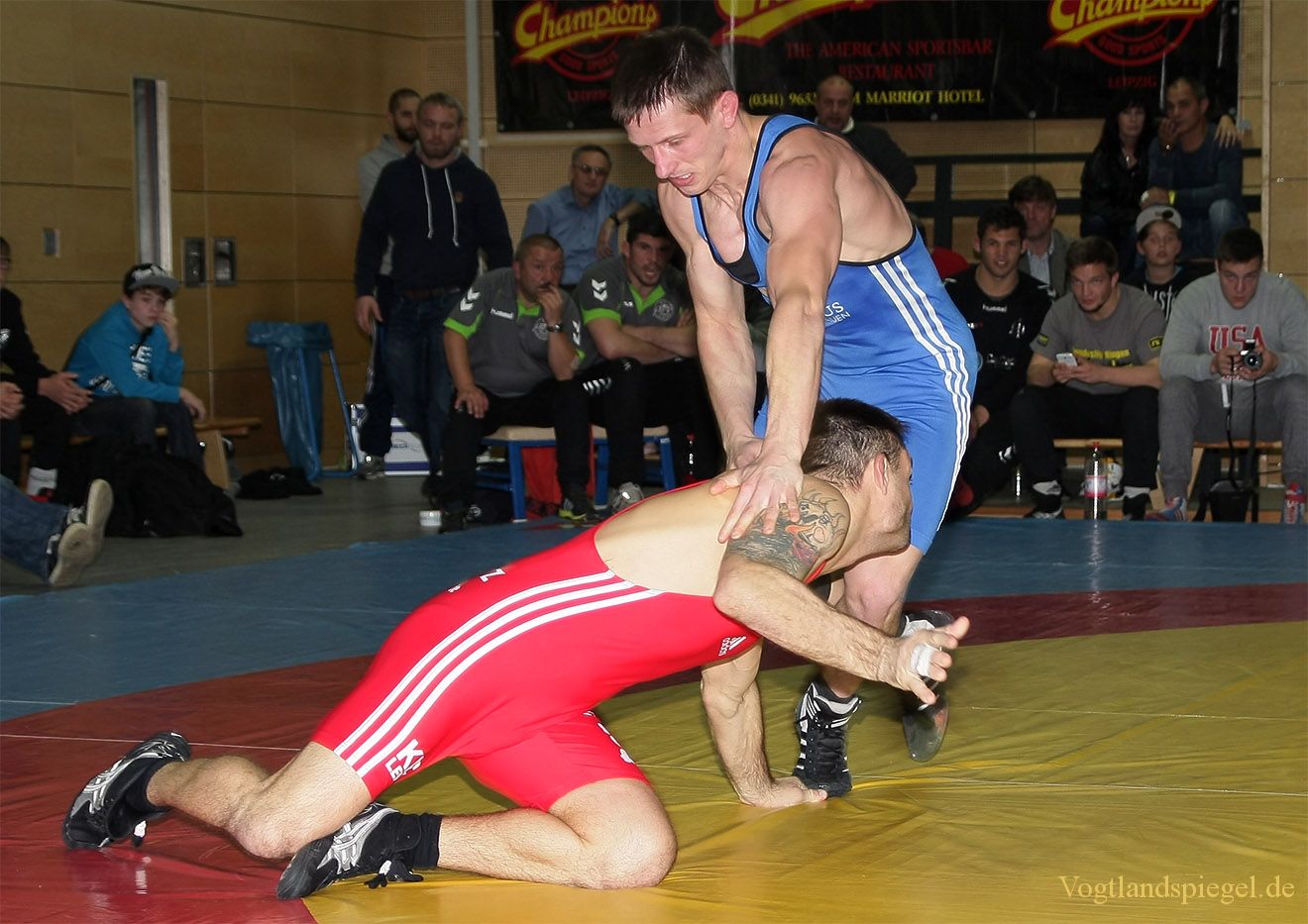 2.Bundesliga Nord Ringen: KFC Leipzig gegen RSV Rotation Greiz