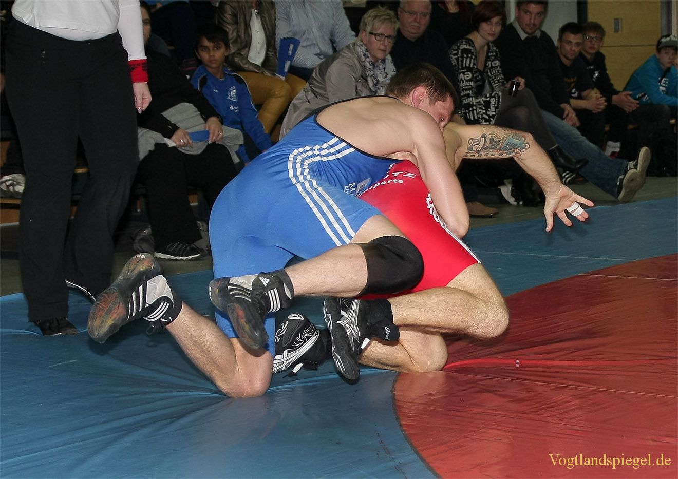 2.Bundesliga Nord Ringen: KFC Leipzig gegen RSV Rotation Greiz