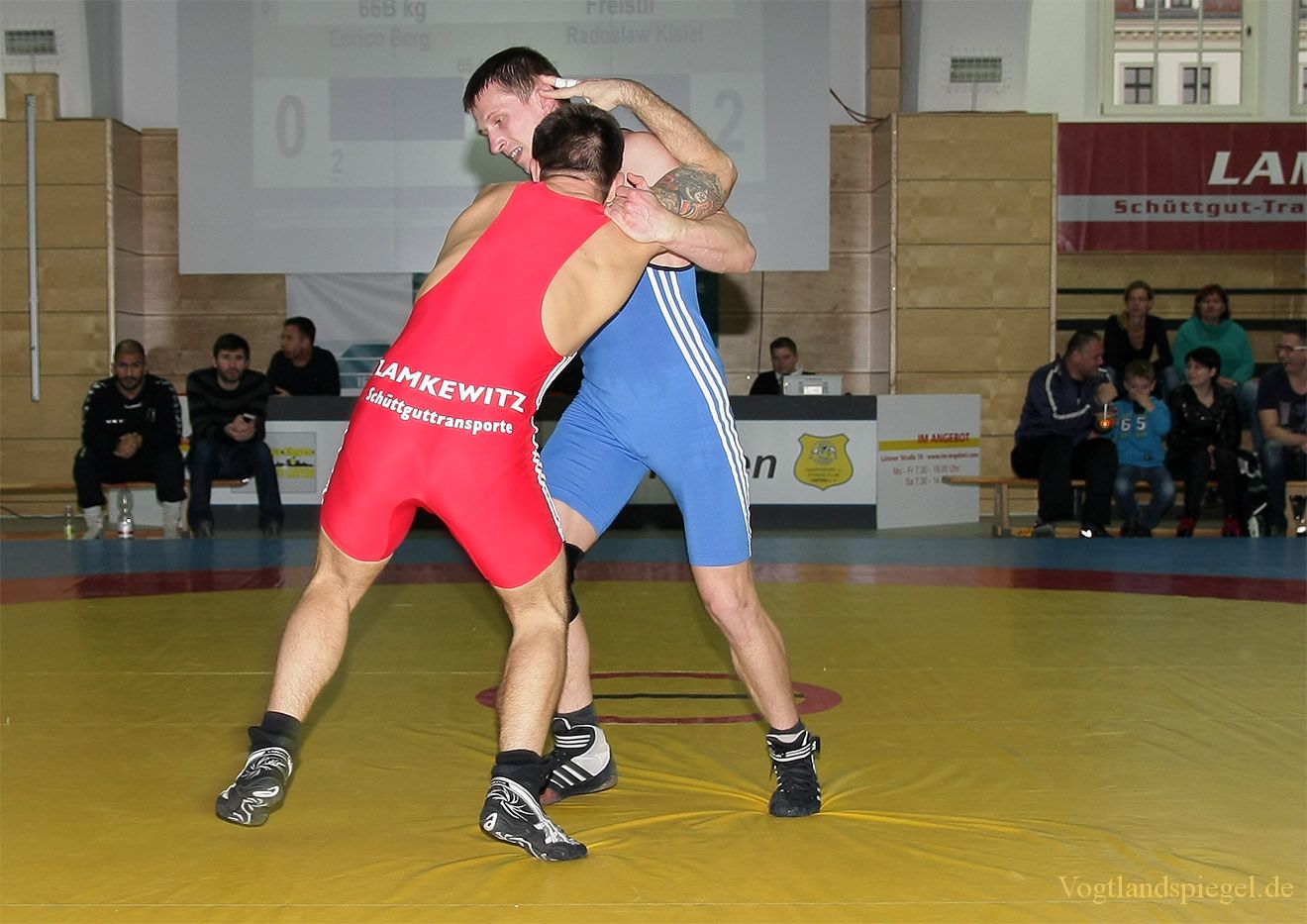 2.Bundesliga Nord Ringen: KFC Leipzig gegen RSV Rotation Greiz