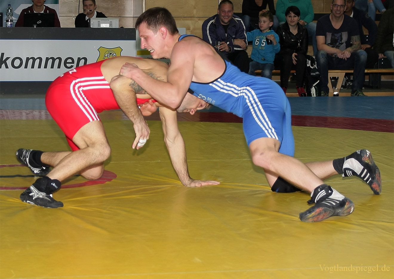 2.Bundesliga Nord Ringen: KFC Leipzig gegen RSV Rotation Greiz