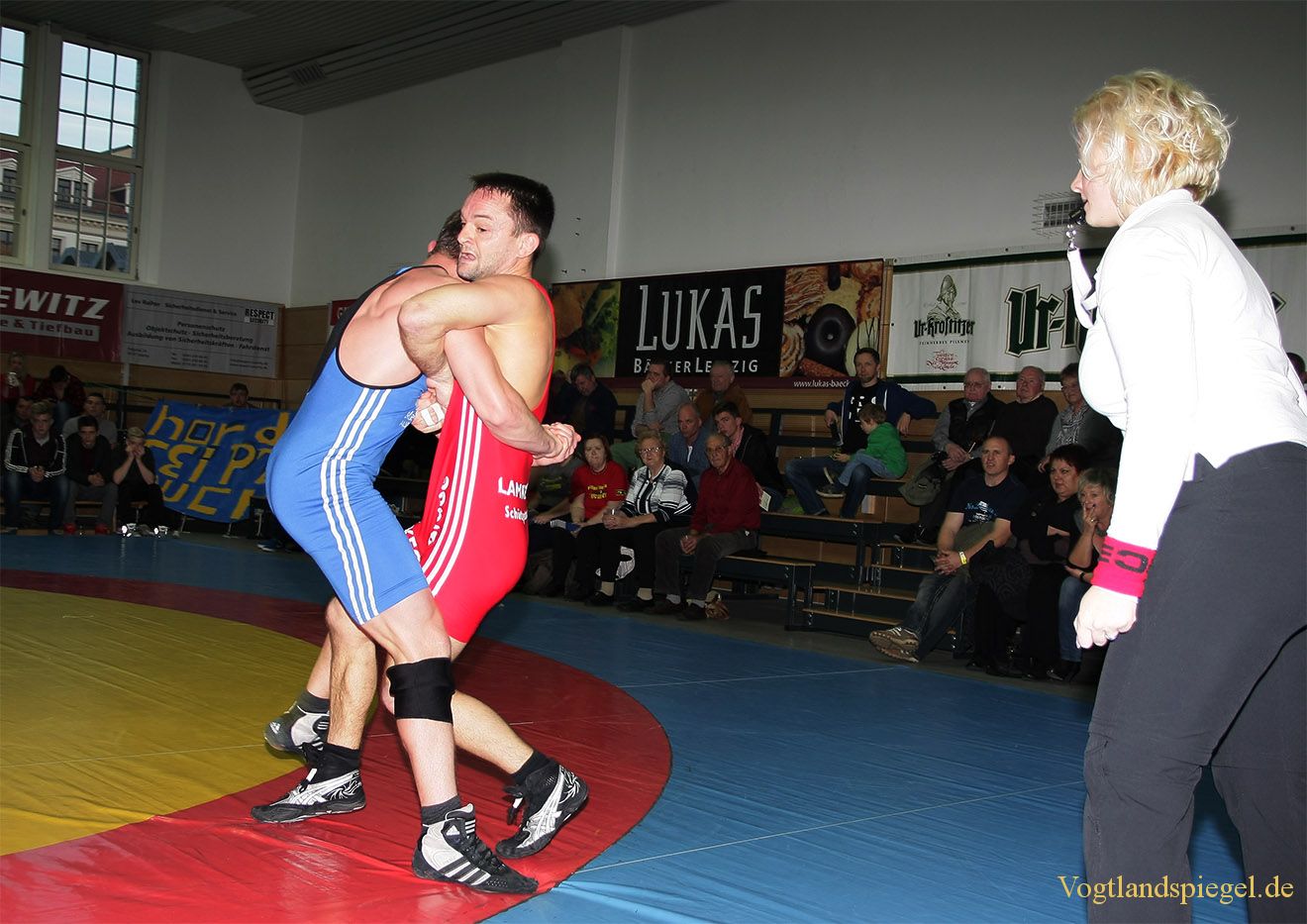 2.Bundesliga Nord Ringen: KFC Leipzig gegen RSV Rotation Greiz