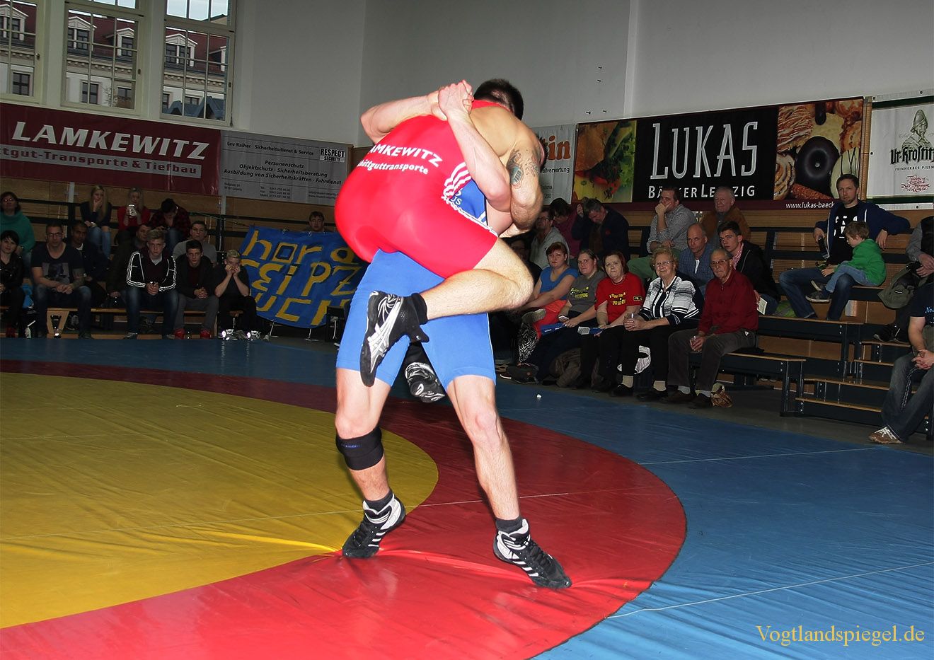 2.Bundesliga Nord Ringen: KFC Leipzig gegen RSV Rotation Greiz