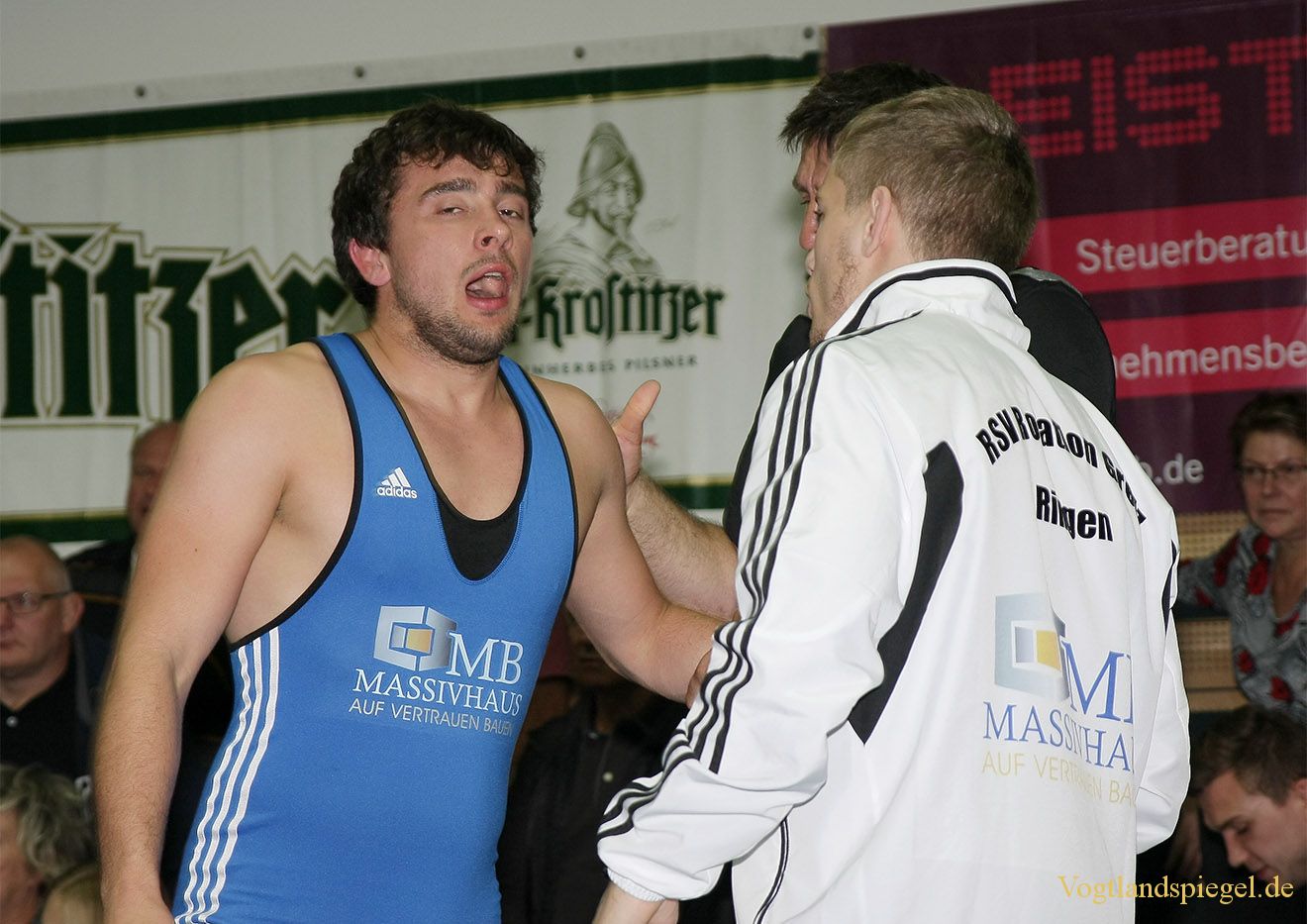 2.Bundesliga Nord Ringen: KFC Leipzig gegen RSV Rotation Greiz