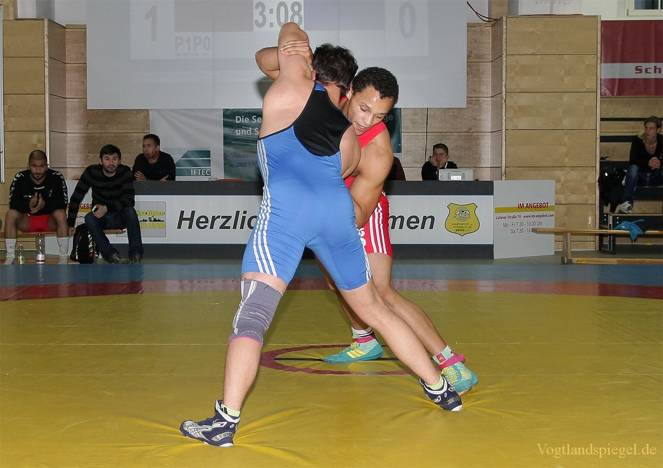 2.Bundesliga Nord Ringen: KFC Leipzig gegen RSV Rotation Greiz