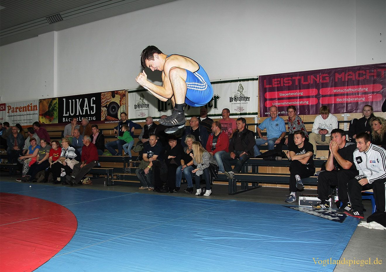 2.Bundesliga Nord Ringen: KFC Leipzig gegen RSV Rotation Greiz