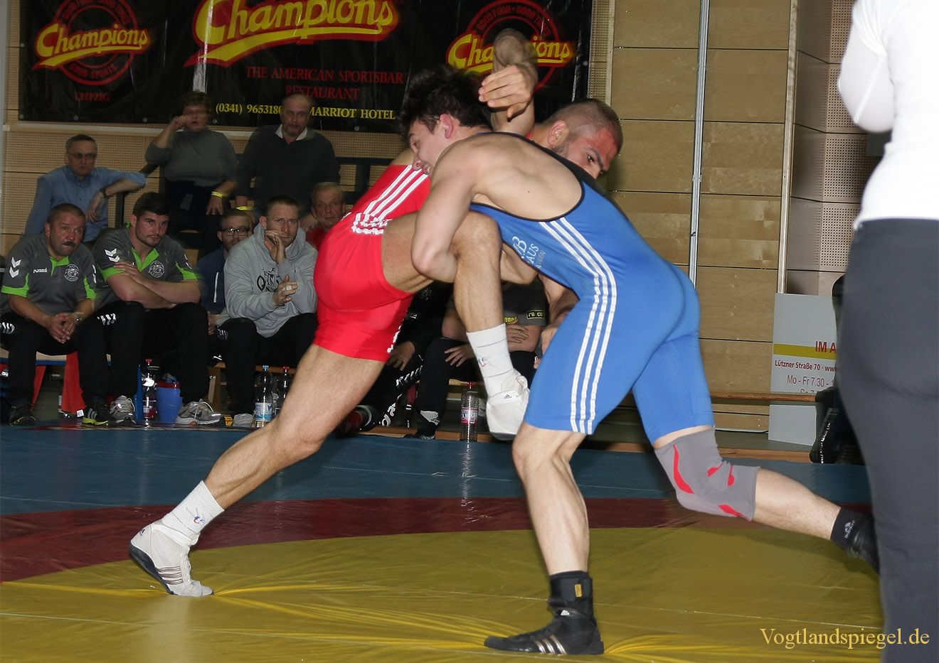 2.Bundesliga Nord Ringen: KFC Leipzig gegen RSV Rotation Greiz