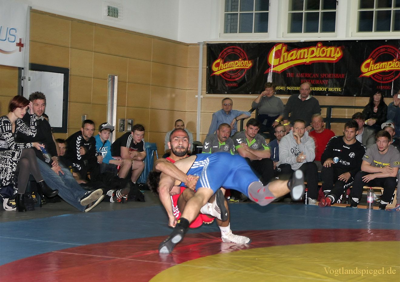 2.Bundesliga Nord Ringen: KFC Leipzig gegen RSV Rotation Greiz