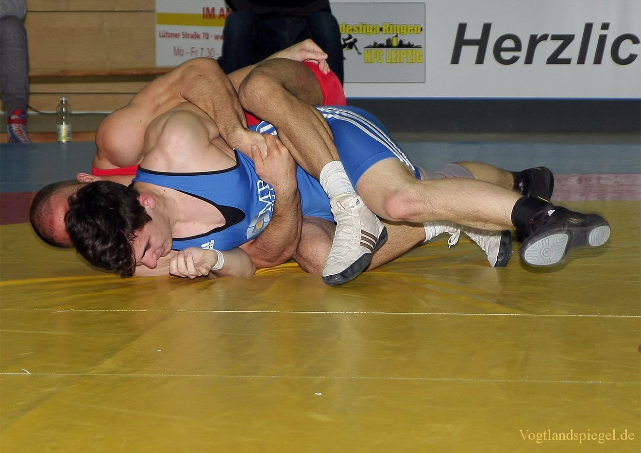 2.Bundesliga Nord Ringen: KFC Leipzig gegen RSV Rotation Greiz
