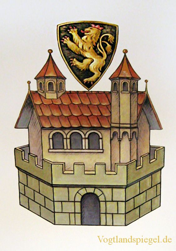 Wappen im Rathaus Greiz