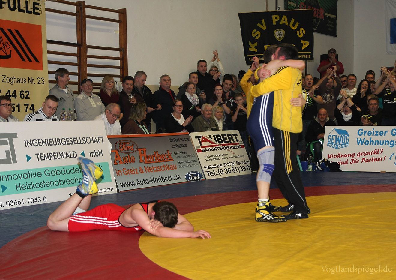 2.Bundesliga Nord Ringen: RSV Rotation Greiz gegen WKG Pausa/Plauen