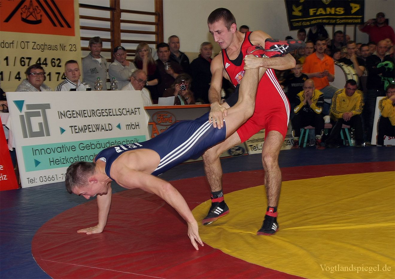 2.Bundesliga Nord Ringen: RSV Rotation Greiz gegen WKG Pausa/Plauen