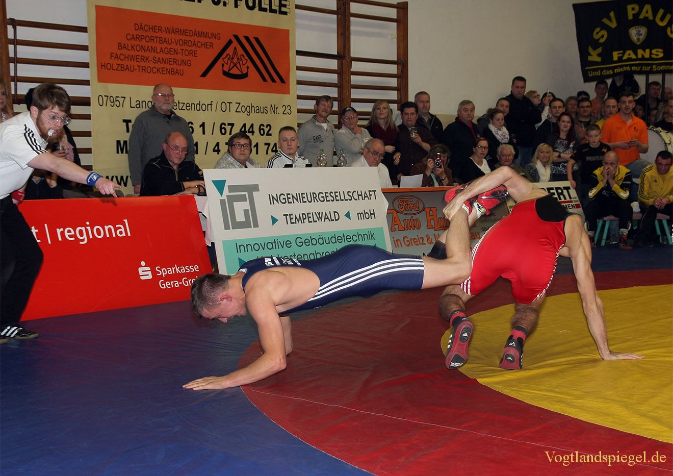 2.Bundesliga Nord Ringen: RSV Rotation Greiz gegen WKG Pausa/Plauen