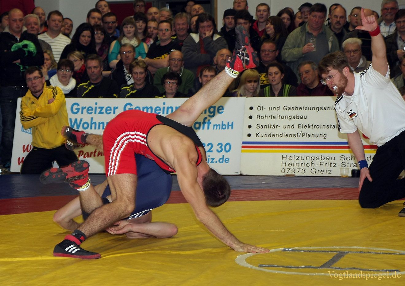 2.Bundesliga Nord Ringen: RSV Rotation Greiz gegen WKG Pausa/Plauen