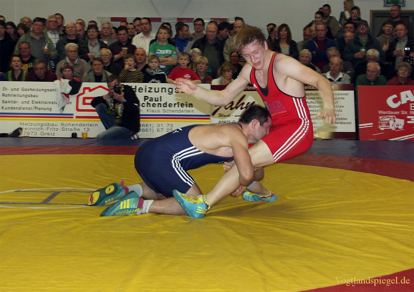 2.Bundesliga Nord Ringen: RSV Rotation Greiz gegen WKG Pausa/Plauen