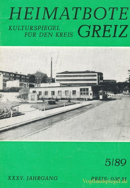 Greizer Heimatbote Mai 1989
