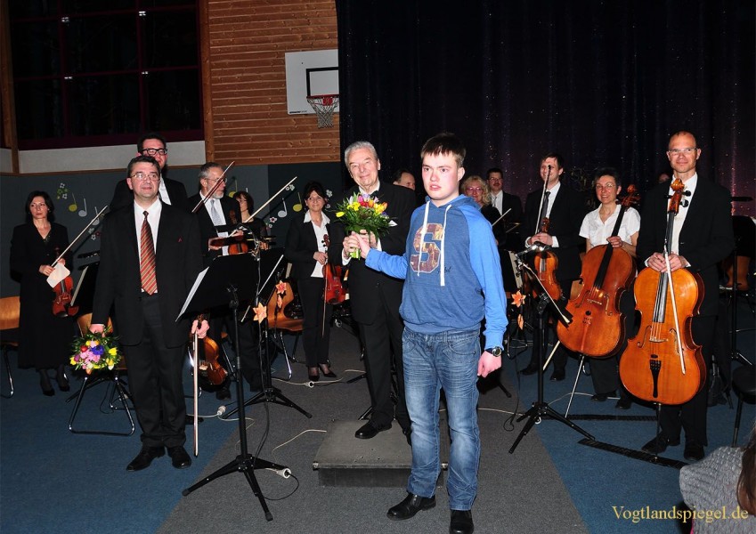 Vogtland Philharmonie bringt Frühling nach Carolinenfeld