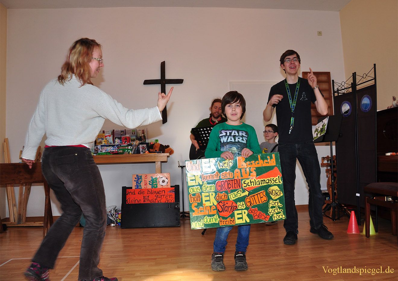 Mc Turtle - das Kinderprogramm in der Pohlitzer Kirche