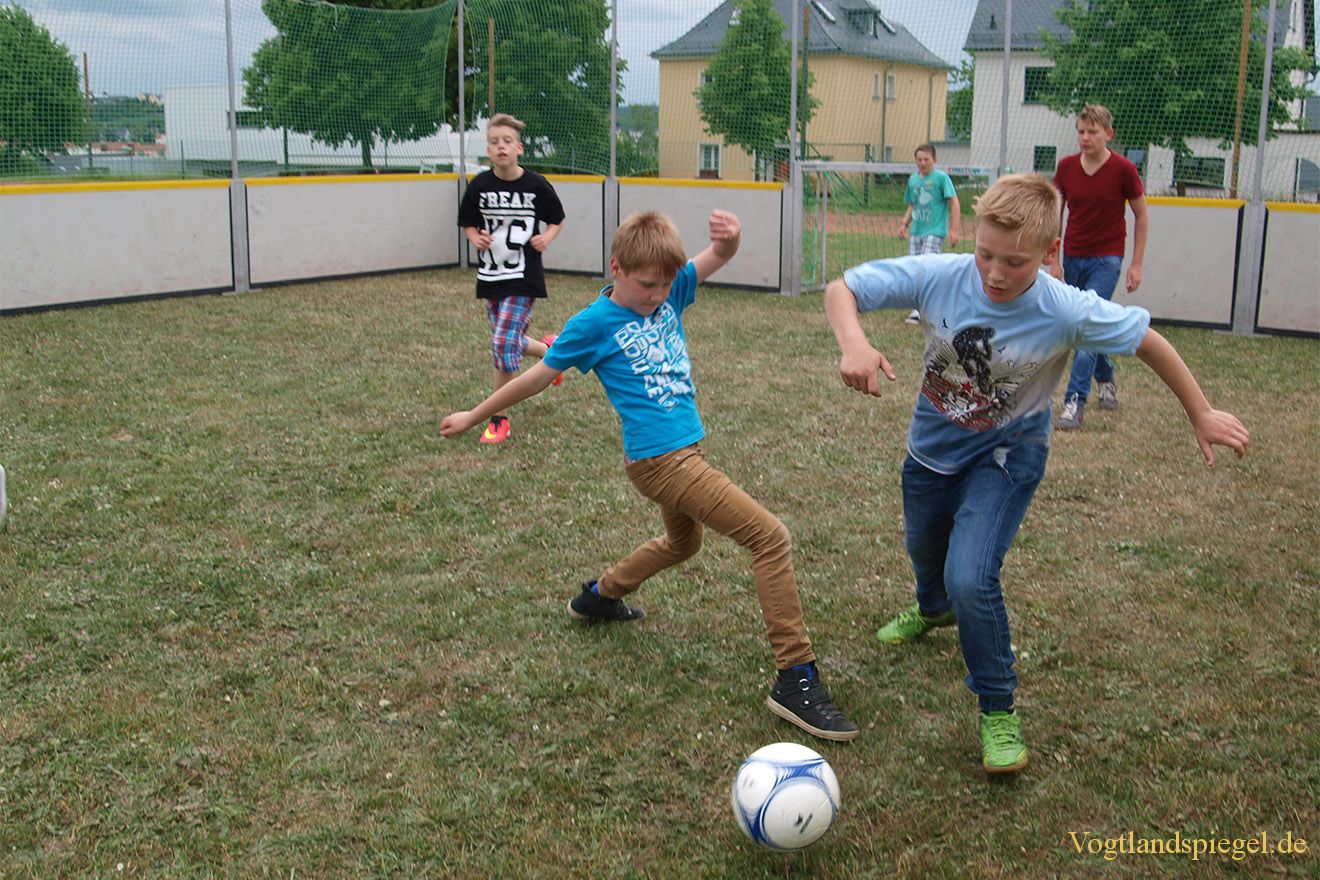 Soccer-Turnier im Rahmen des Schulfestes
