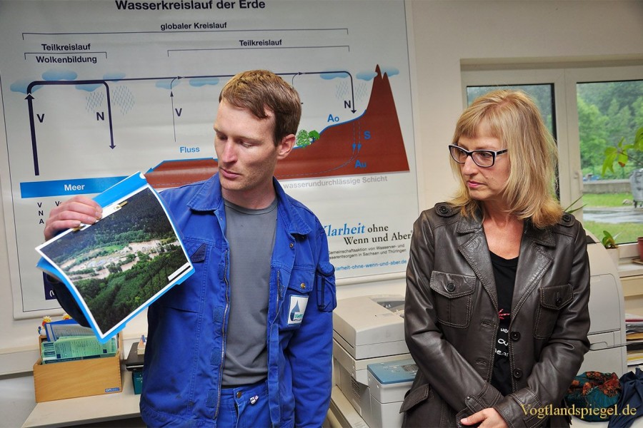 Greizer SPD-Ortsverein besucht Kläranlage Am Kupferhammer