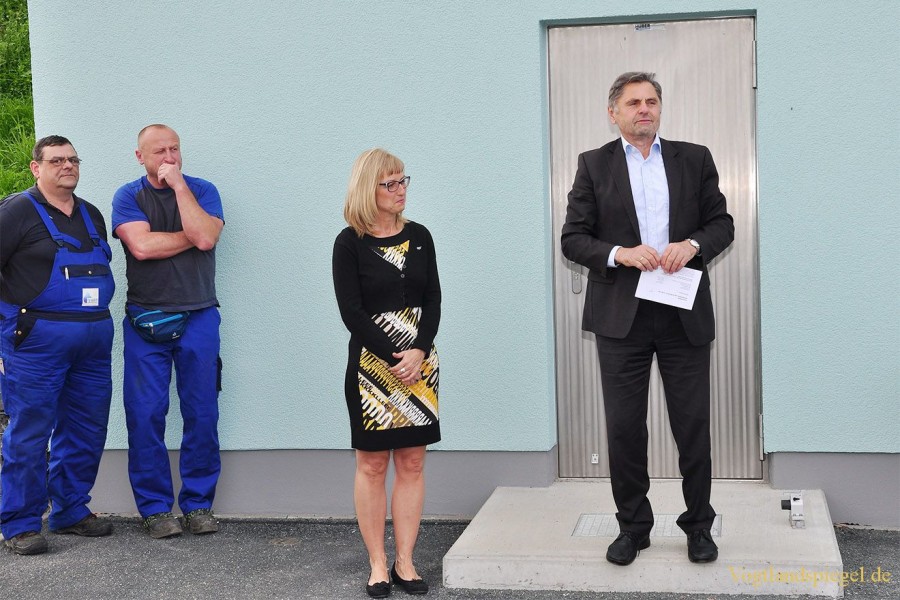 Einweihung des Hochbehälters Reudnitz