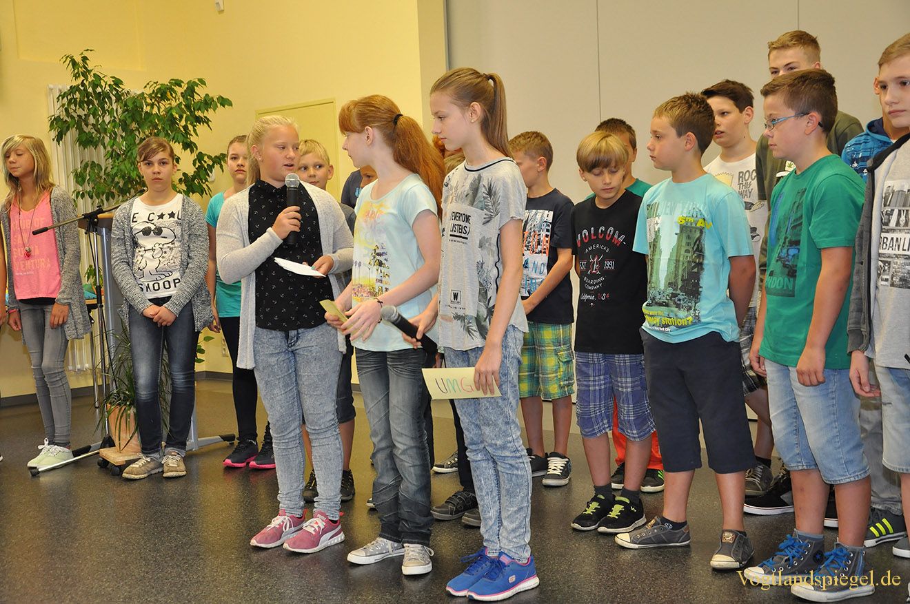 83 neue Schüler am Greizer Ulf-Merbold-Gymnasium begrüßt