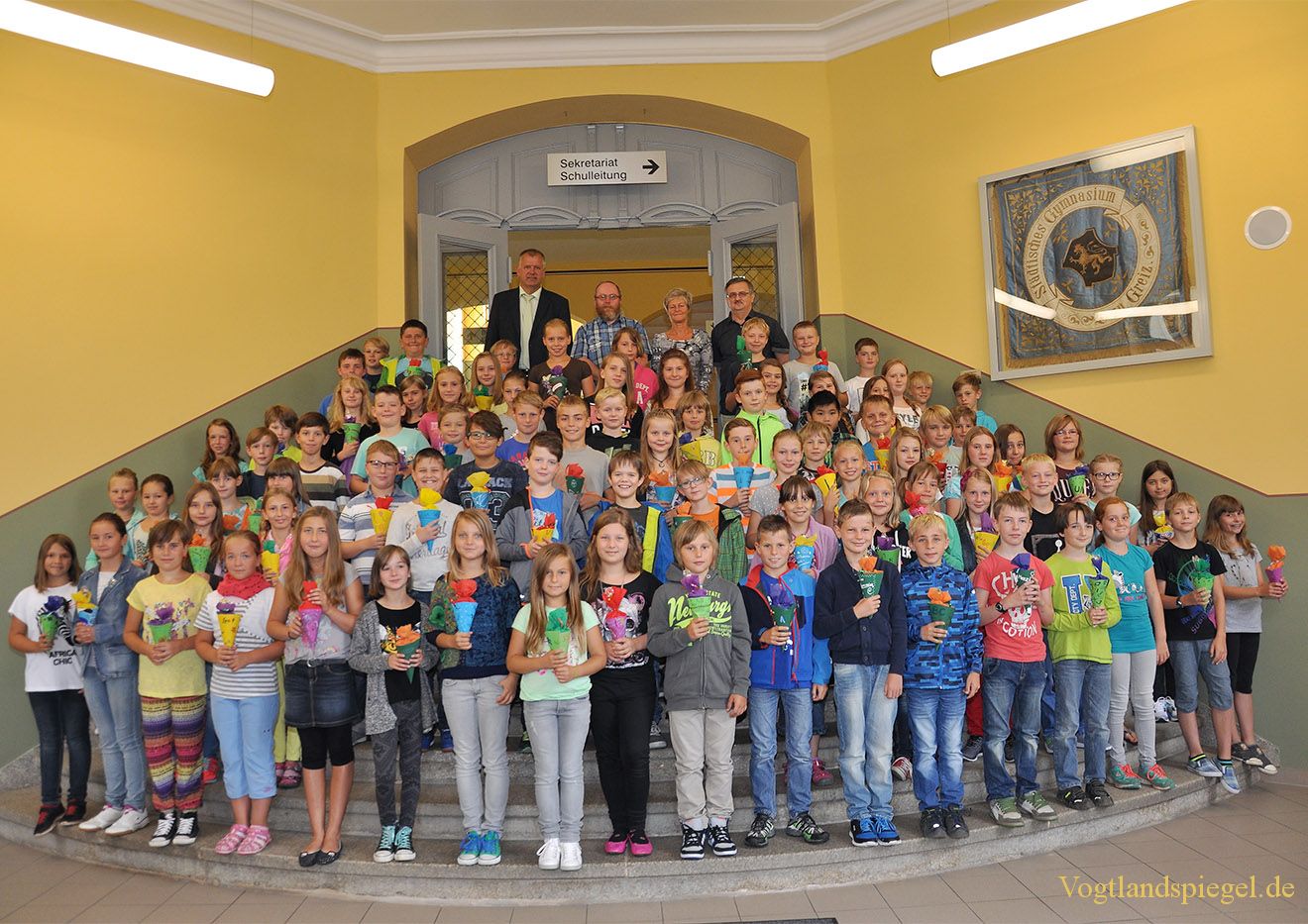 83 neue Schüler am Greizer Ulf-Merbold-Gymnasium begrüßt