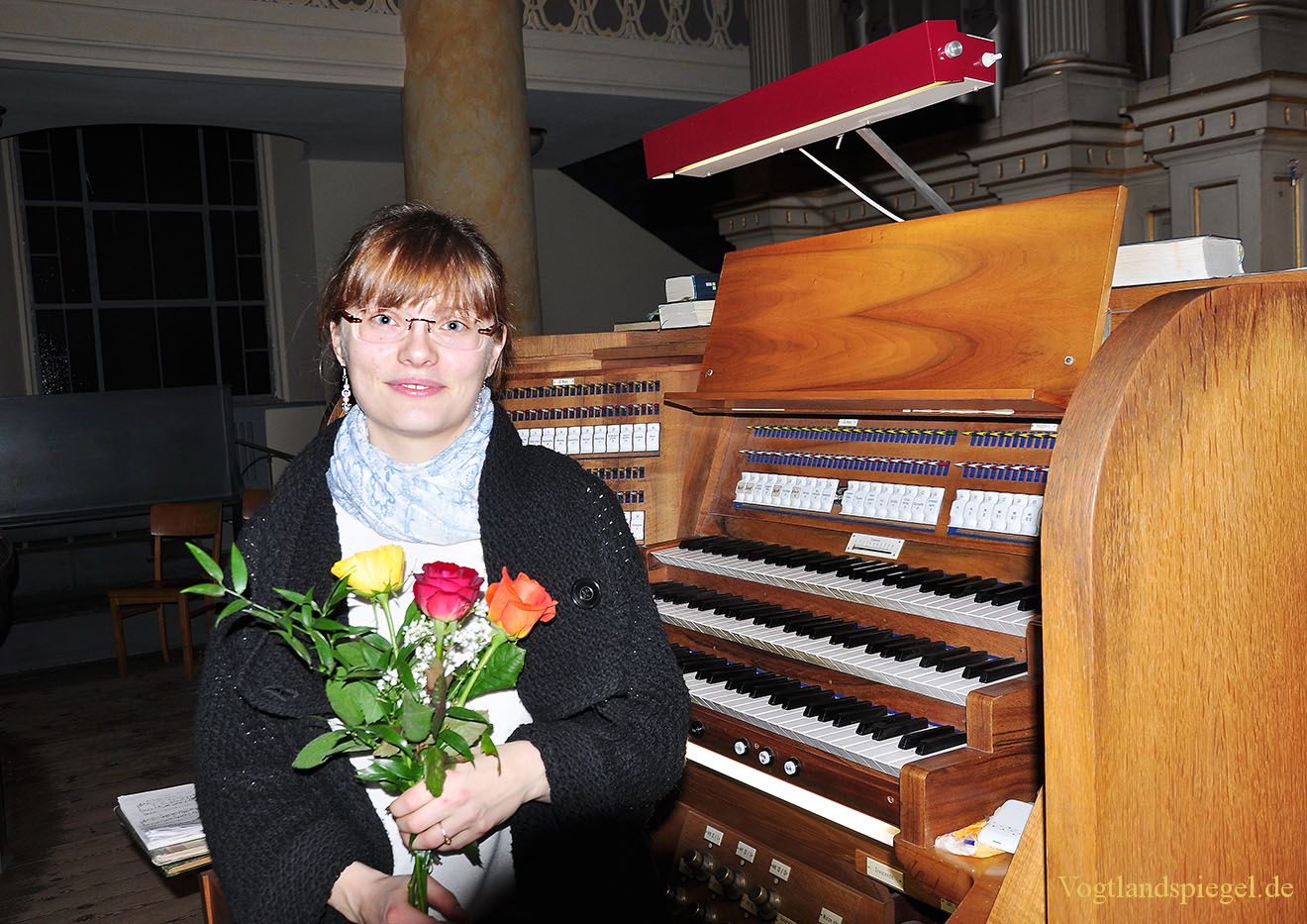 Greizerin Maria Lioba Gebhardt brillierte bei Orgelkonzert