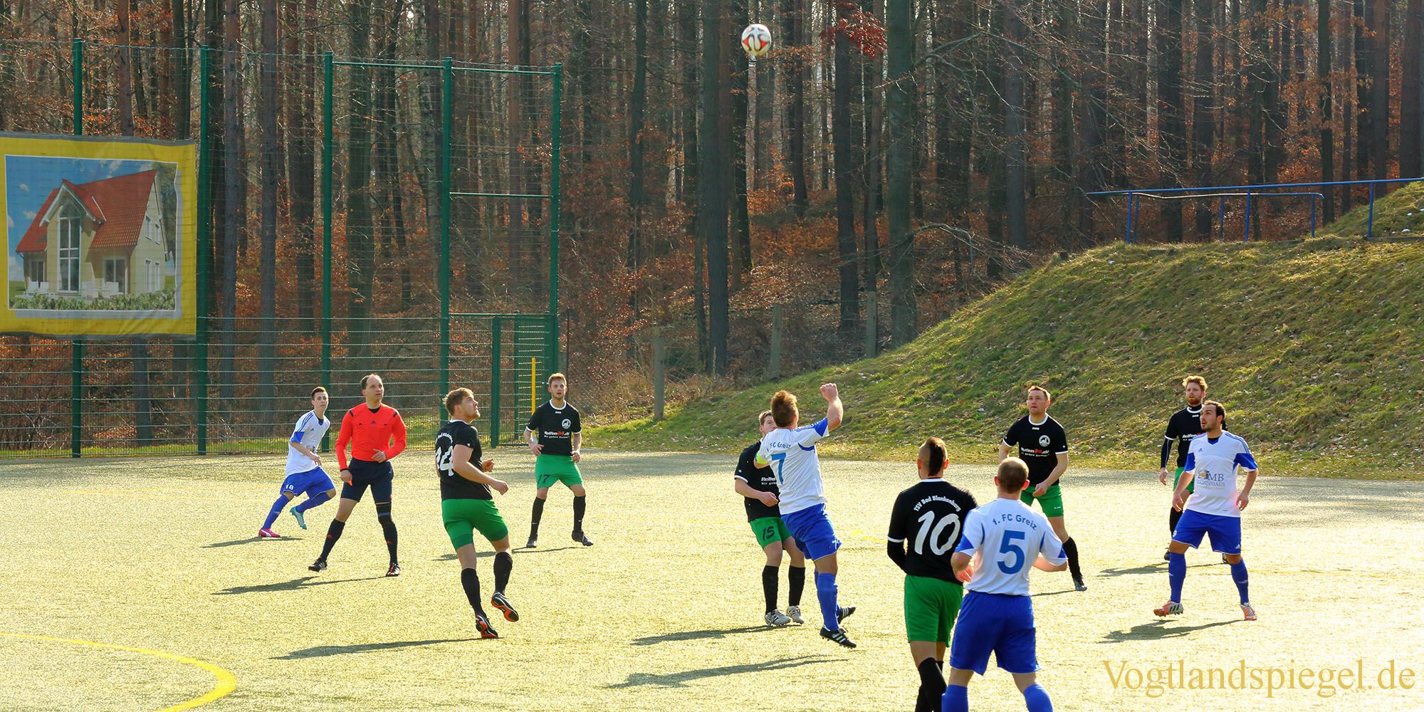 Fußball Landesklasse: 1. FC Greiz gegen TSV Bad Blankenburg - 3:0