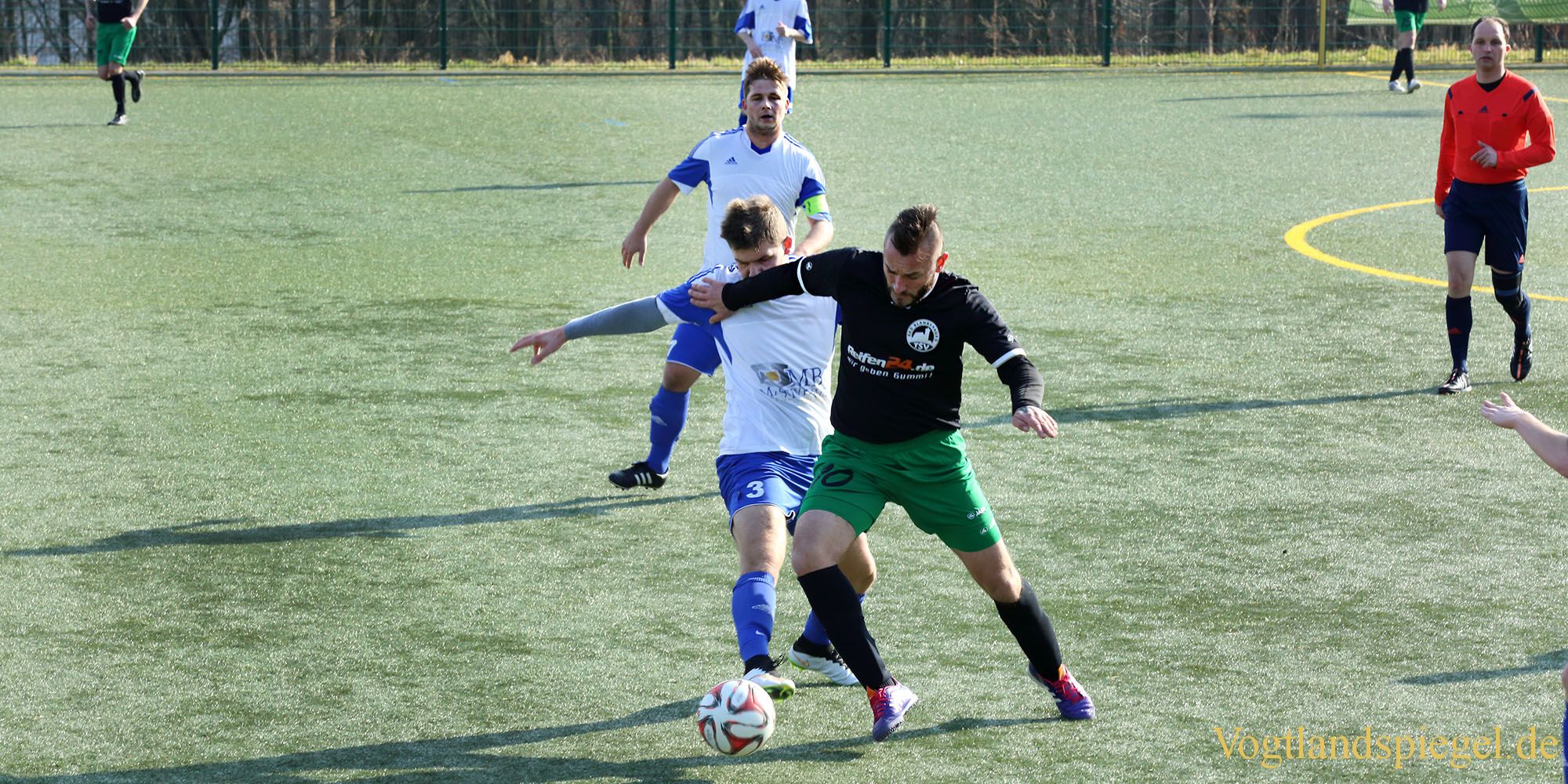Fußball Landesklasse: 1. FC Greiz gegen TSV Bad Blankenburg - 3:0