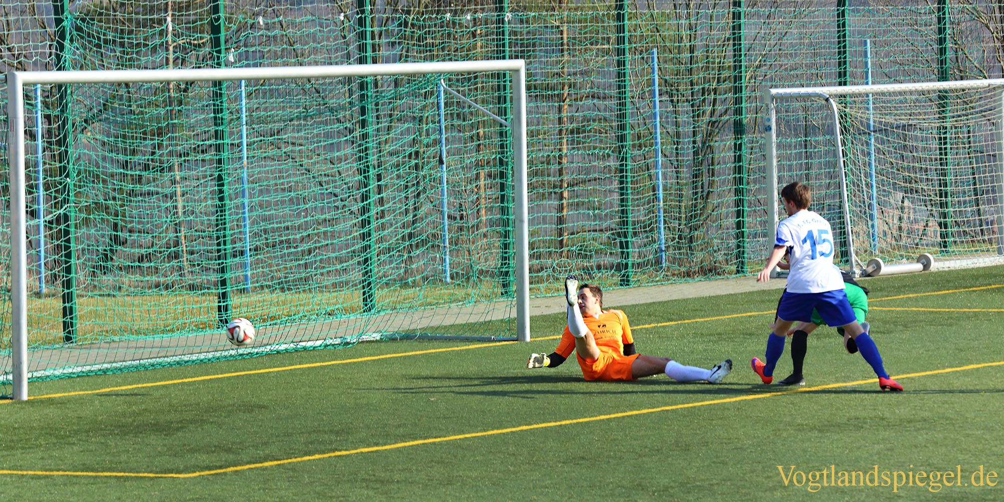 Fußball Landesklasse: 1. FC Greiz gegen TSV Bad Blankenburg - 3:0