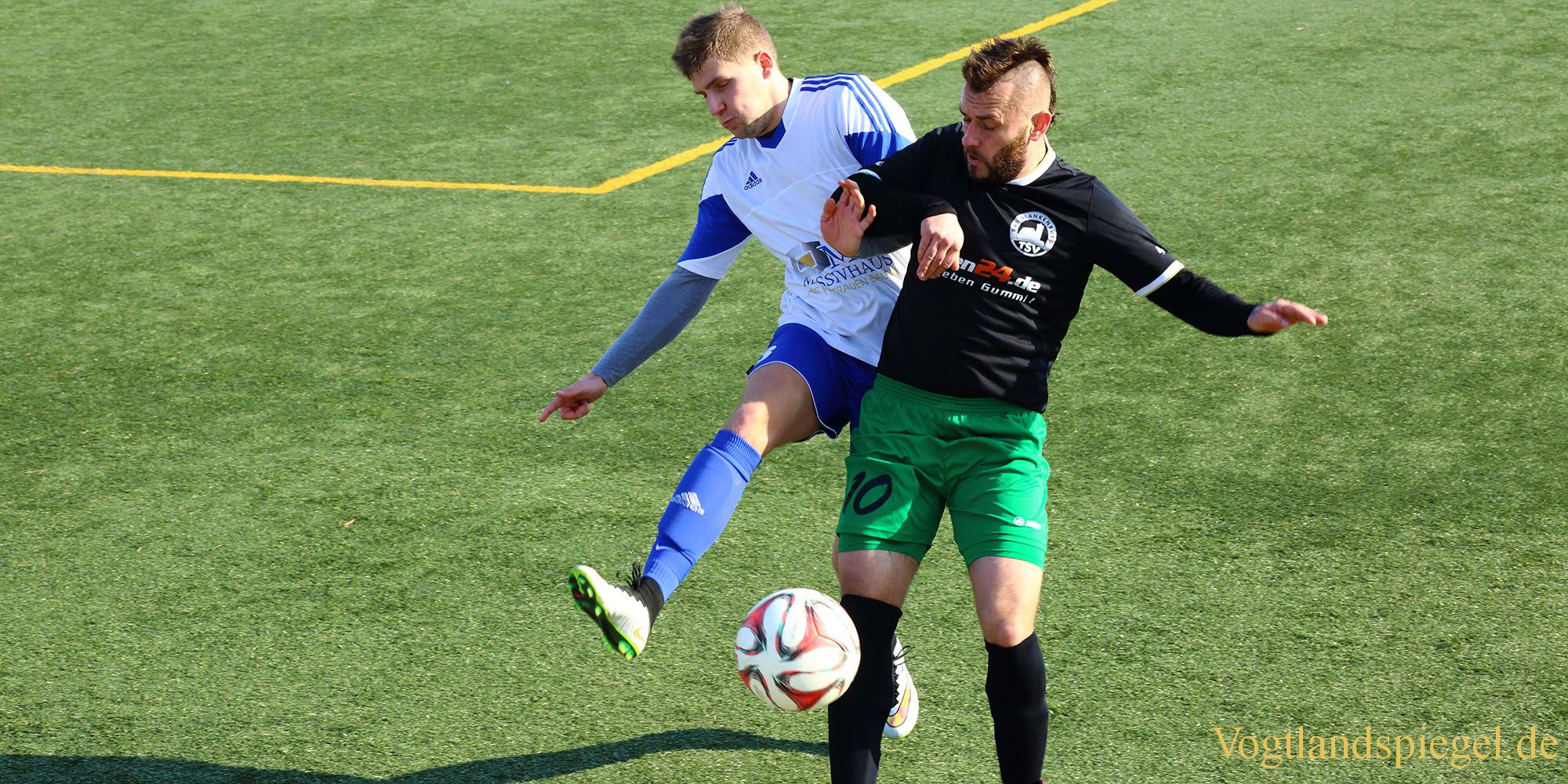 Fußball Landesklasse: 1. FC Greiz gegen TSV Bad Blankenburg - 3:0