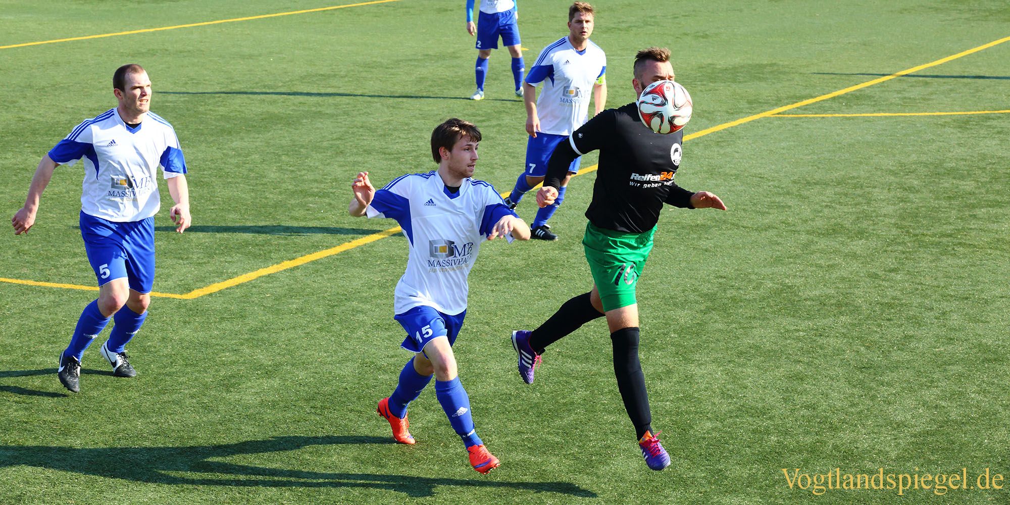Fußball Landesklasse: 1. FC Greiz gegen TSV Bad Blankenburg - 3:0