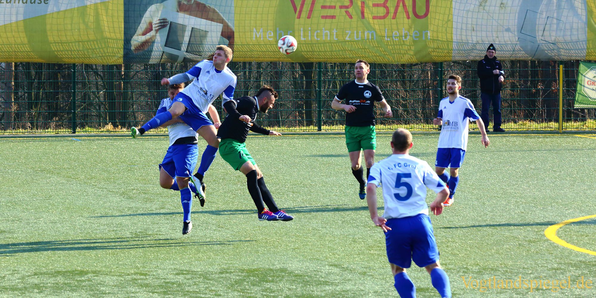 Fußball Landesklasse: 1. FC Greiz gegen TSV Bad Blankenburg - 3:0