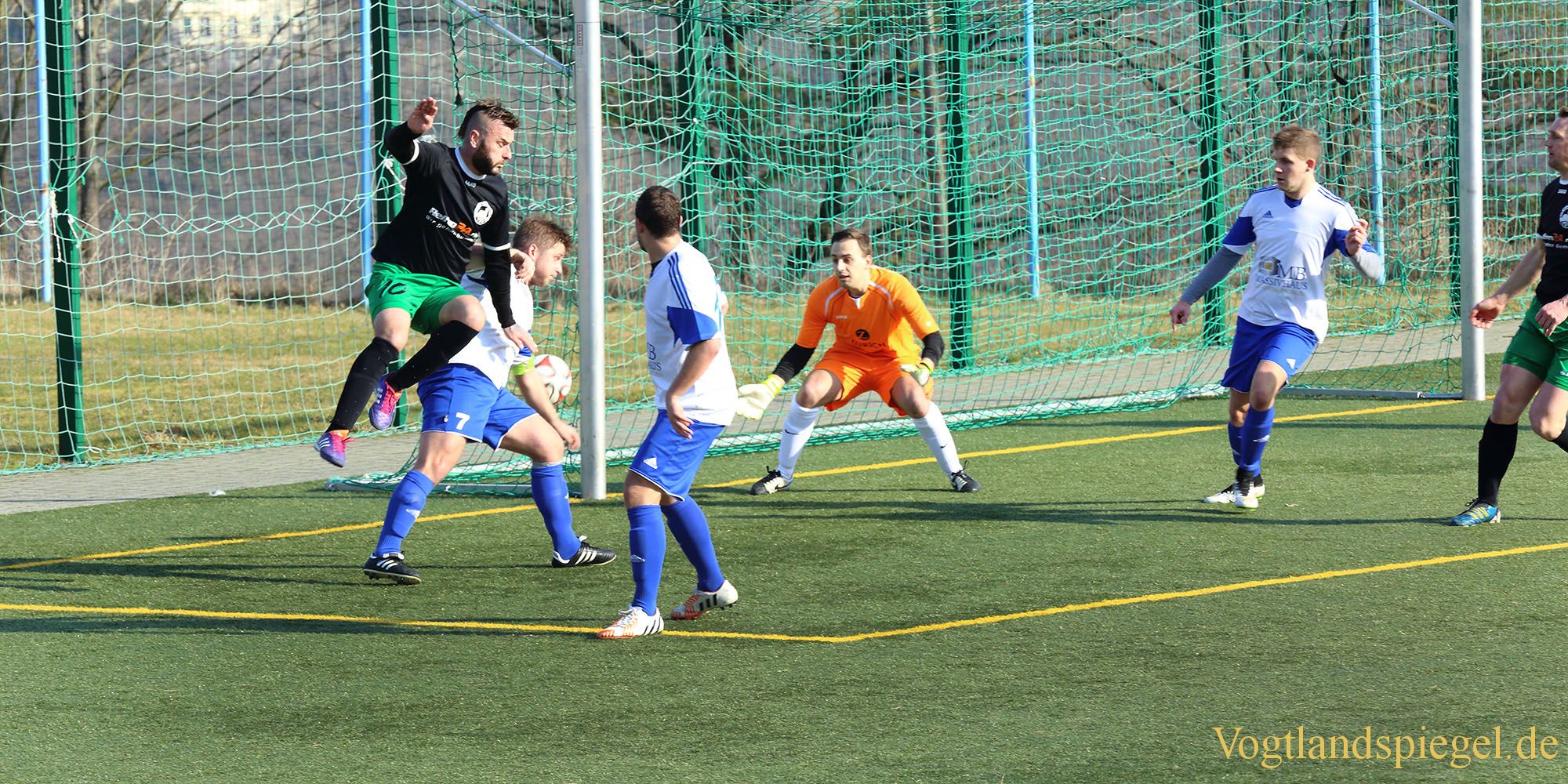 Fußball Landesklasse: 1. FC Greiz gegen TSV Bad Blankenburg - 3:0